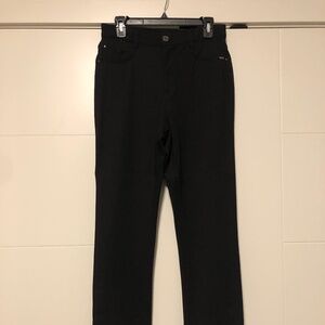 French dressing black stretch pant, size 8 NEW